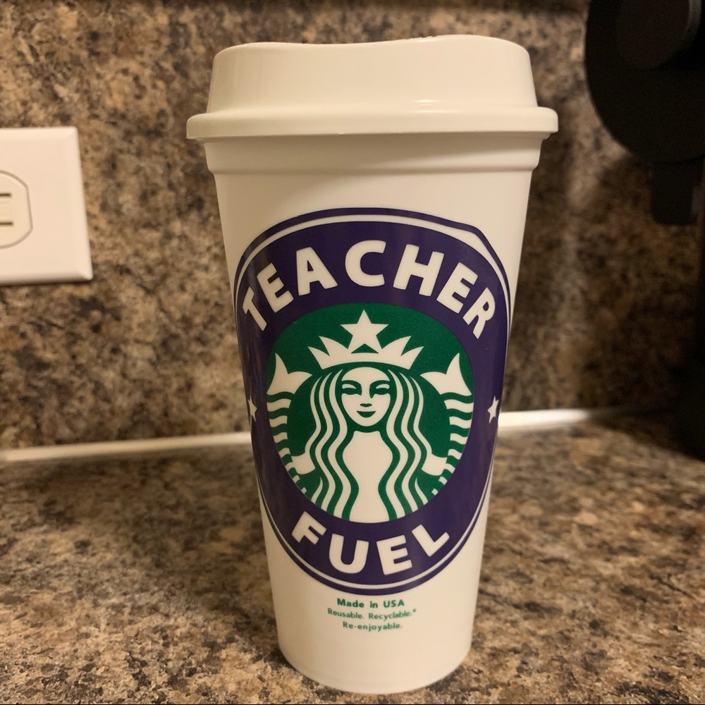 STARBUCKS Collectors Teacher Fuel Tumbler -Perfect for your favorite teacher!
